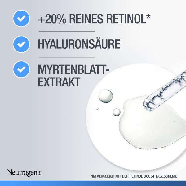 Image du produit Neutrogena Retinol Boost+ Soin intensif du visage (30 ml, Crème de nuit)