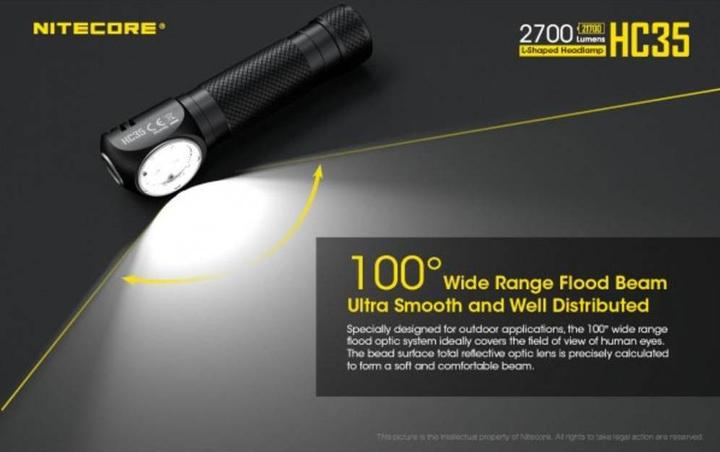 Produktbild Nitecore HC35 inkl. NL2140HP (2700 lm)