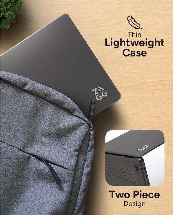 Image du produit Zagg Hard Case Apple Macbook Pro 13 M2/M1/2020 Frosted Black (13", Apple)