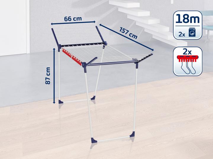 Produktbild Leifheit Standtrockner Pegasus 180 Solid (18 m)