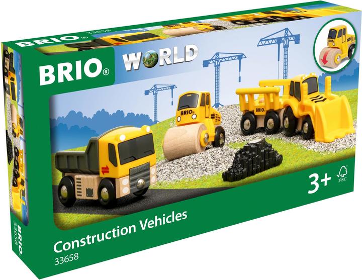 Produktbild Brio Baustellenfahrzeuge