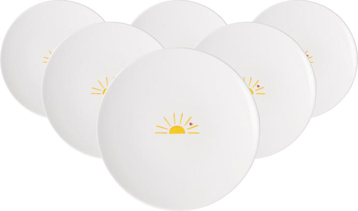Villeroy & Boch With Love Frühstücksteller Hello Sunshine (6 x, 21.20 cm)