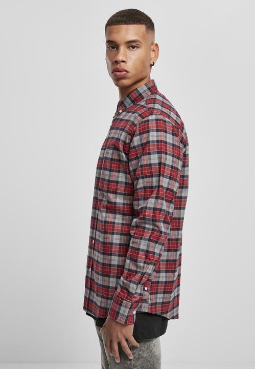 Actual product image Urban Classics Plaid Cotton Shirt - 15279 (L)