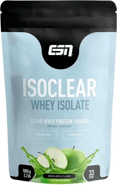 Image du produit ESN Isolat de lactosérum Isoclear (Ice Tea Pêche, 1 pcs, 600 g)