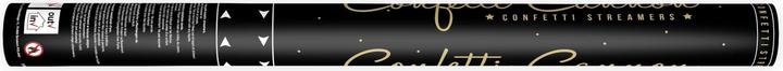 Produktbild Partydeco Konfettikanone - 60cm - Metallic - Luftschlangen - Gold