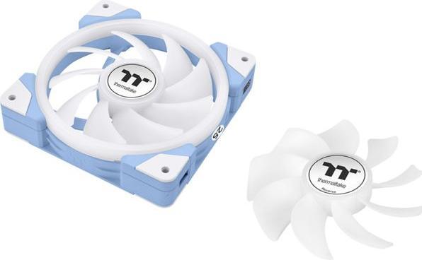 Thermaltake Lot De 3 Ventilateurs De Boitier Swafan Ex Sync - 12cm (Bleu) (120 mm, 3 x)