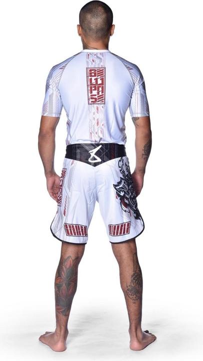 Actual product image 8Weapons 8 WEAPONS Rashguard, S/S, Hit 2.0, black-red, L (L)
