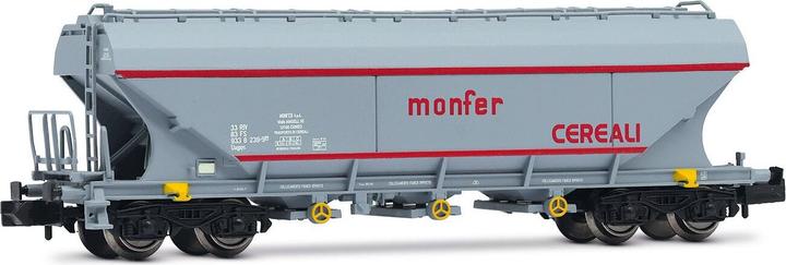 Actual product image Arnold FS Getreidesilowagen Uagpps Monfer neue Schrift grau mit roten Streifen Ep. VI