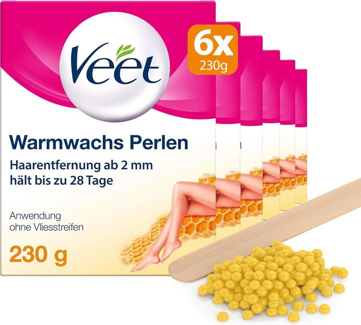 Actual product image Veet Warmwachsperlen (6 x, 230 g)