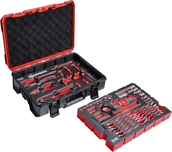 Actual product image kwb 370560 Toolbox equipped (80 pieces)