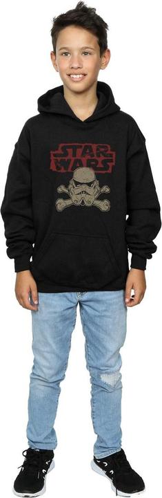 Produktbild Star Wars Stormtrooper Skull Logo Kapuzenpullover Jungen (152, 158)