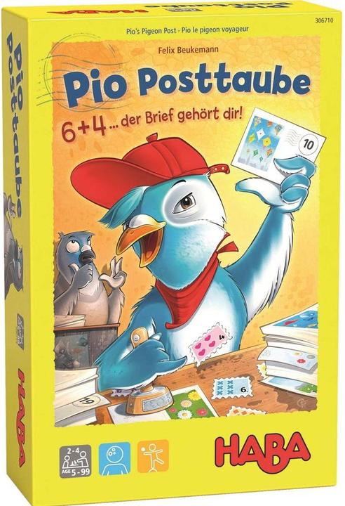 Actual product image Haba Pio post pigeon (Dutch, English)