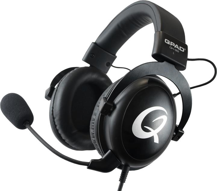 Produktbild QPAD QH-92 RGB-Stereo-Gaming-Headset schwarz (Kabelgebunden)