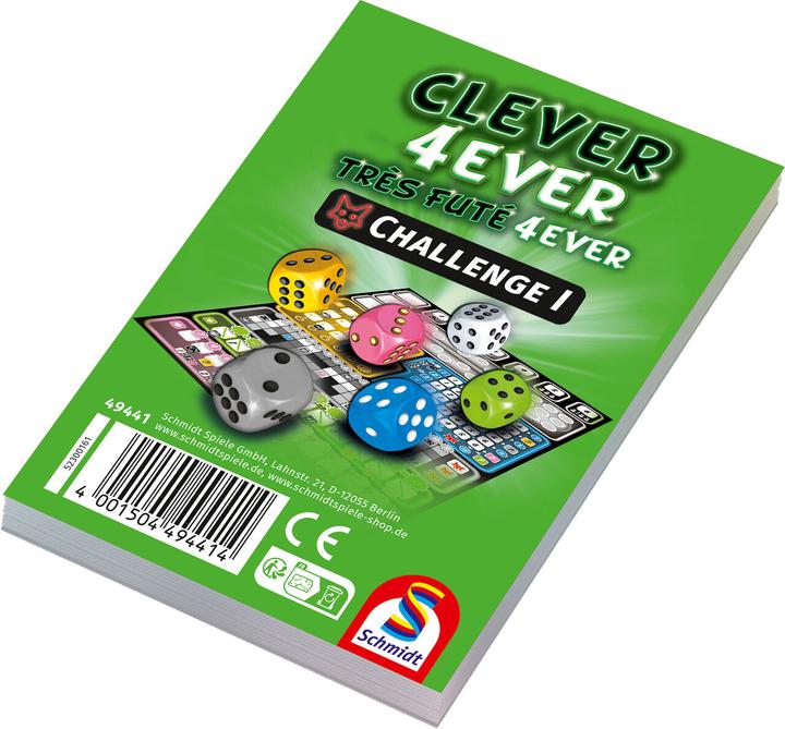Image du produit Schmidt Spiele Schmidt Clever 4ever Challenge Block (Allemand, Français)