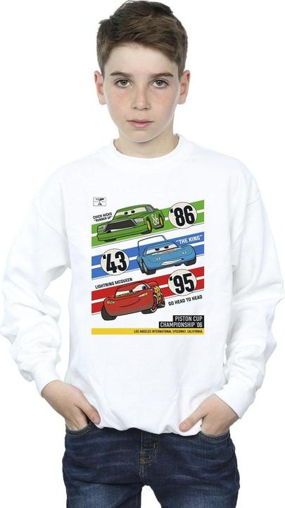 Actual product image Disney Boys Cars Piston Cup Champions Sweatshirt (140, 146)