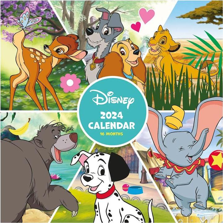 Pyramid Disney Calendar 2024 Disney Classics (30 x 30 cm, English)