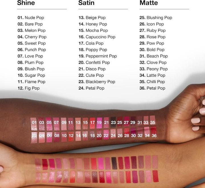 Immagine prodotto Clinique Pop Longwear Rossetto opaco Bold Pop (Bordeaux)