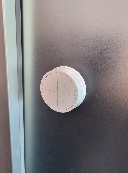 Actual product image Light Solutions Round bracket for Hue Tap Dial Switch