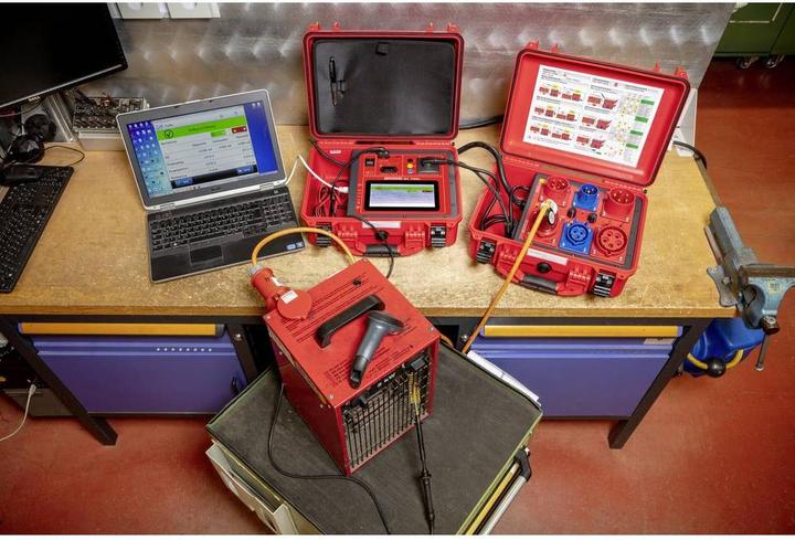 Actual product image Benning ST 755+ appliance tester (CAT II 300V)