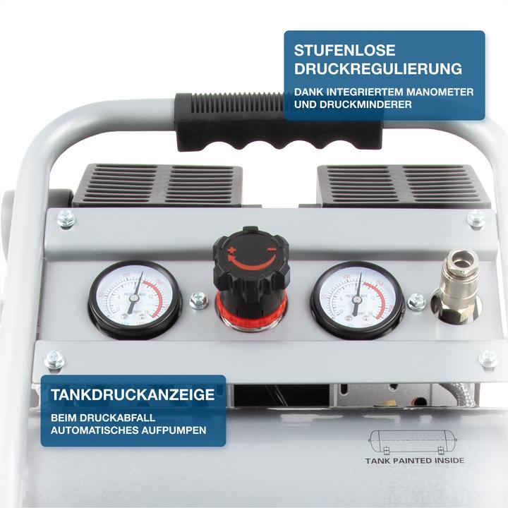 Produktbild Hyundai Silent Kompressor SAC75008IC (9 Bar, 8 l)