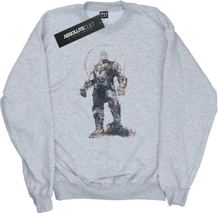 Avengers Infinity War Thanos Sketch Sweatshirt