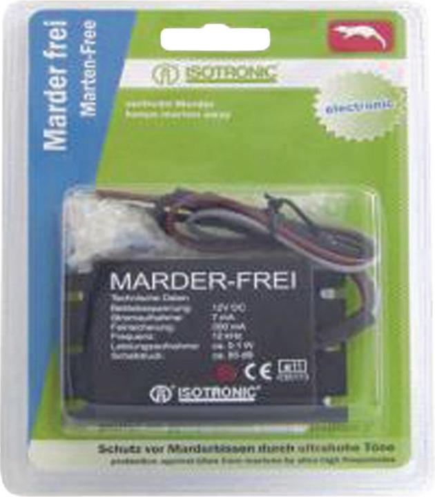 Actual product image Isotronic Marten-free car