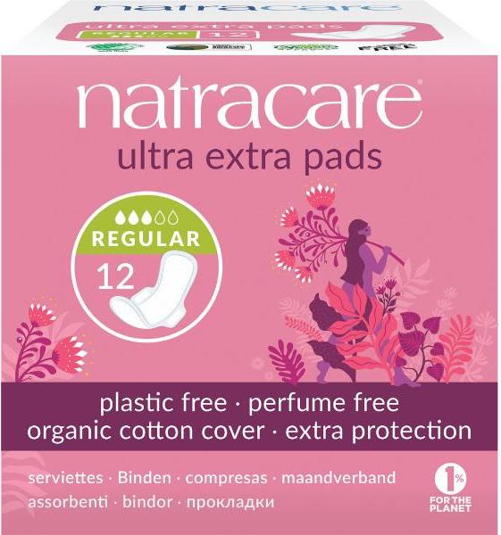 Natracare Ultra Extra (12 x, Damenbinden)