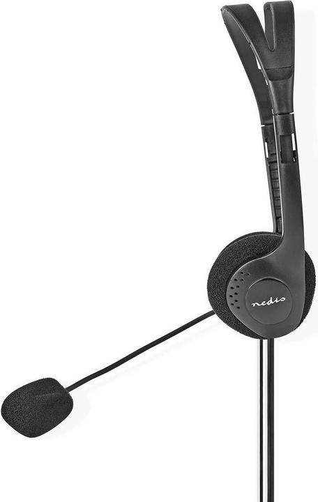 Immagine prodotto Nedis Cuffie per PC, auricolari, 2 spinotti, 3,5 mm, nero