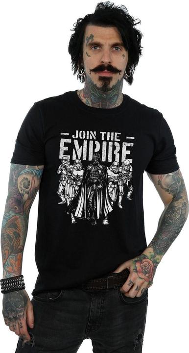 Actual product image Star Wars Mens Support The Troops T-Shirt (M)