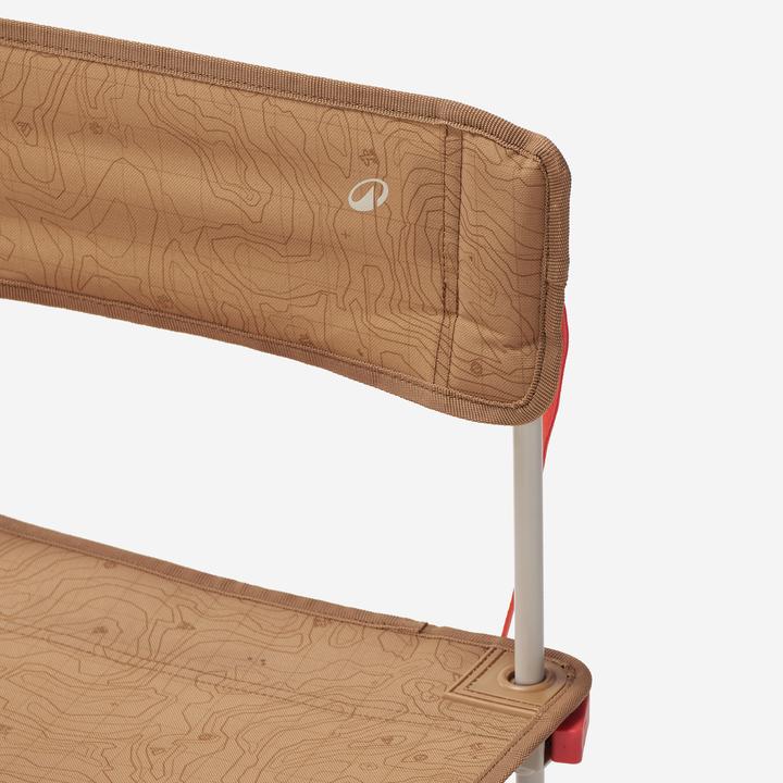Actual product image Quechua Campingstuhl niedrig 100 kompakt braun