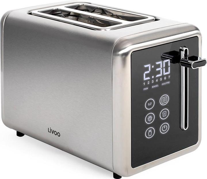 Produktbild Livoo Digitaler Toaster mit 2 Schlitzen (EU-Stecker)