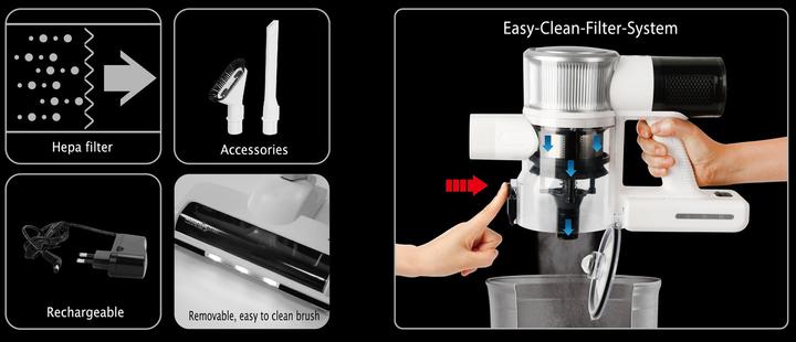 Actual product image Emerio HEPA filter