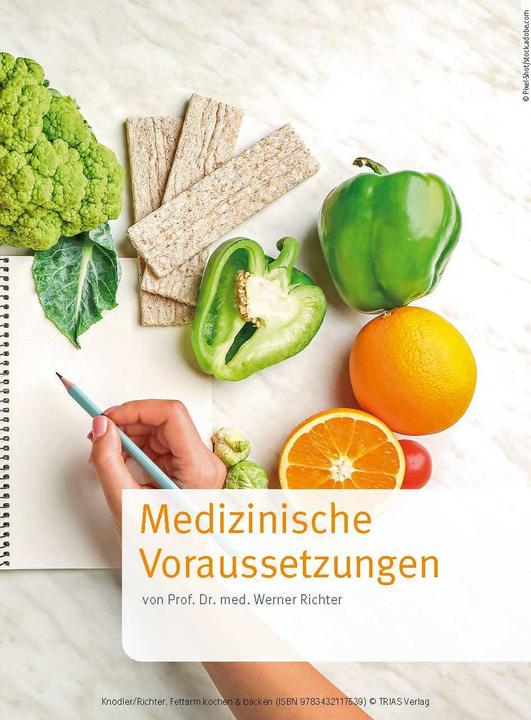 Image du produit Fettarm kochen & backen (Allemand, Tanja Knödler, Werner O. Richter, 2023)