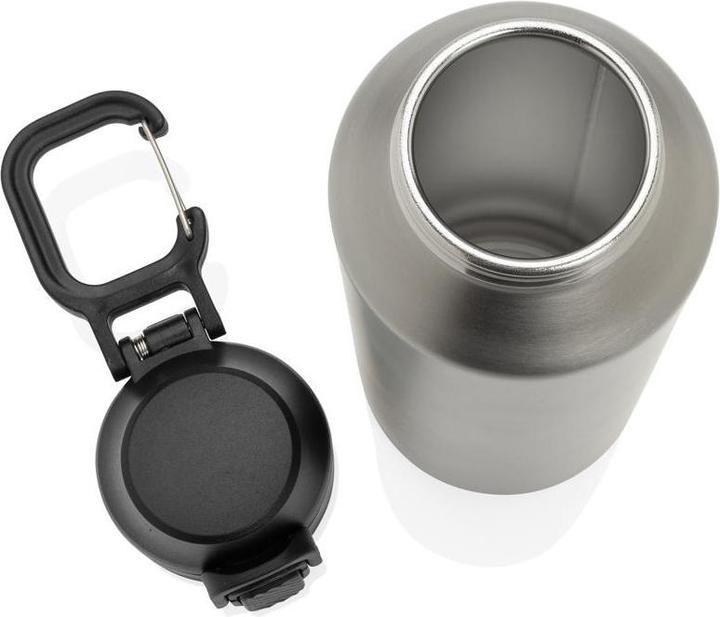 Actual product image Xd Collection Via Lockable Recycled Stainless Steel 600ml Sports Bottle (0.60 l)
