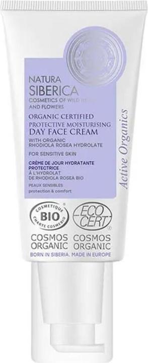Produktbild Natura Siberica Bio-zertifizierte schützende Feuchtigkeitscreme für empfindliche Haut, 50 ml 8727E (Körpermilch, 50 ml)