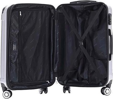Produktbild Beibye Zwillingsrollen 2048 Hartschale Trolley, Silber, XL (115 l, L (90 - 115l))