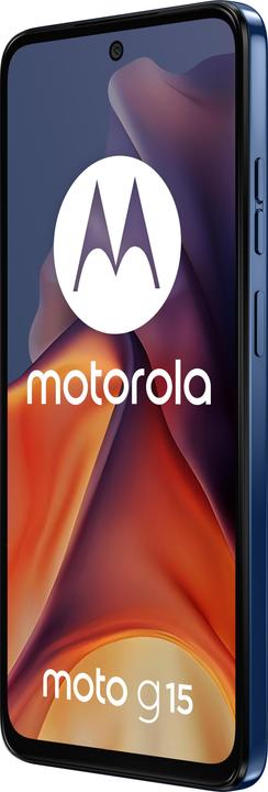 Produktbild Motorola Moto G15 (128 GB, Sea Blue, 6.72", Dual SIM, 50 Mpx, 4G)