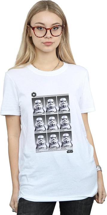 Immagine prodotto Star Wars Stormtrooper Yearbook Maglietta Ampia Donna (XL)
