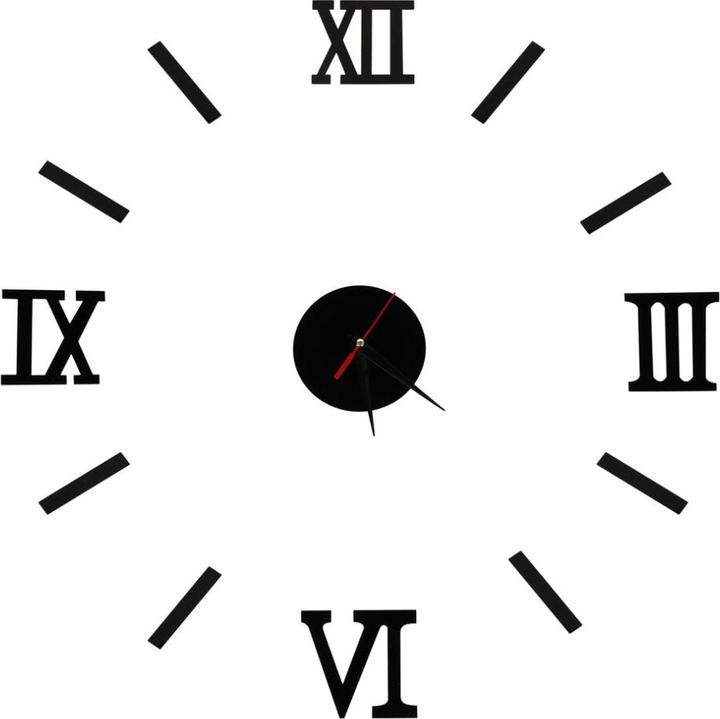 Immagine prodotto Ikonka Orologio da parete con numeri romani neri
