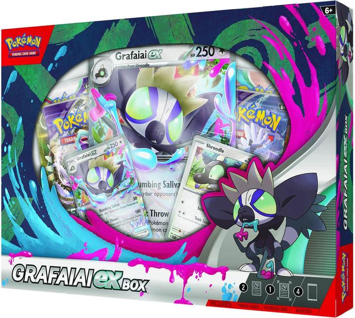 Actual product image Pokémon TCG - Grafaiai ex Box (English, Box Set & Collection)