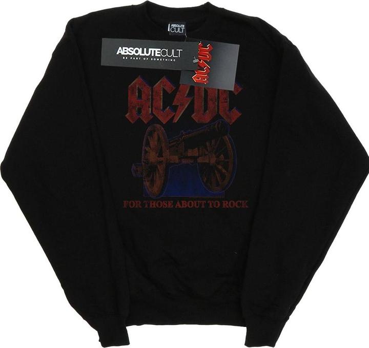 Produktbild AC/DC For Those About To Rock Canon Sweatshirt Jungen (152, 158)