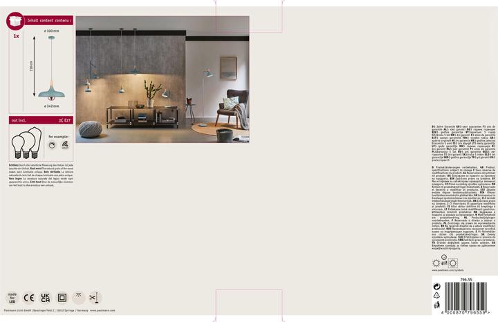 Actual product image Paulmann Neordic Juna (E27)