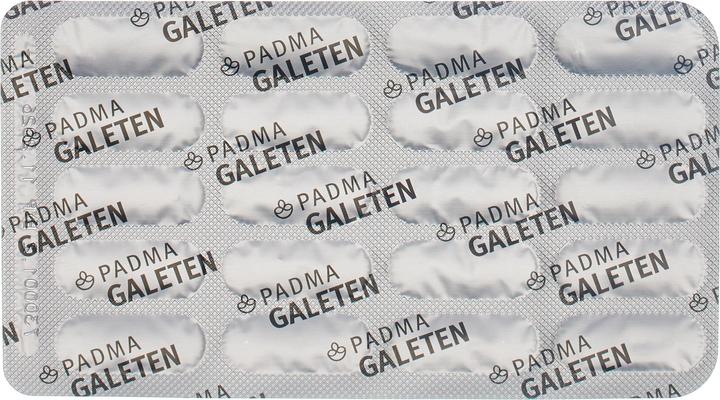Nährwerte und Zutaten Padma Galeten (60 Stück, Kapseln, 54 g)