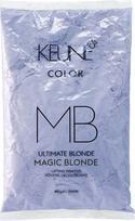 Actual product image Keune Set Duo Magic Blonde Hair Oxidant Powder Refill - 2 Pieces, 500 Grams