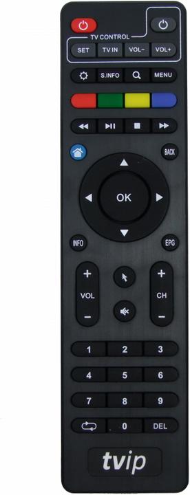 Actual product image TVIP Remote control for S-Box series (Device-specific remote control, Infrared, Bluetooth)