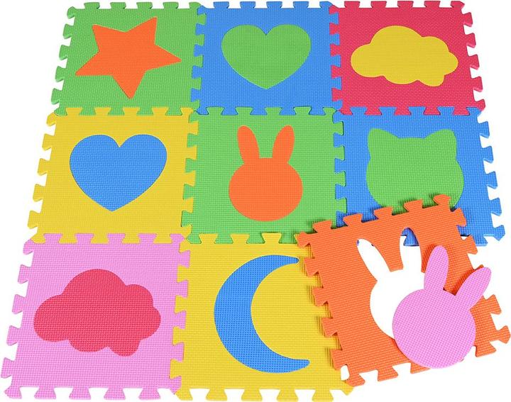 Immagine prodotto Knorrtoys Tappetino per puzzle - "Forme" /9 pezzi/30cm (30 x 31,5 x 30 cm)