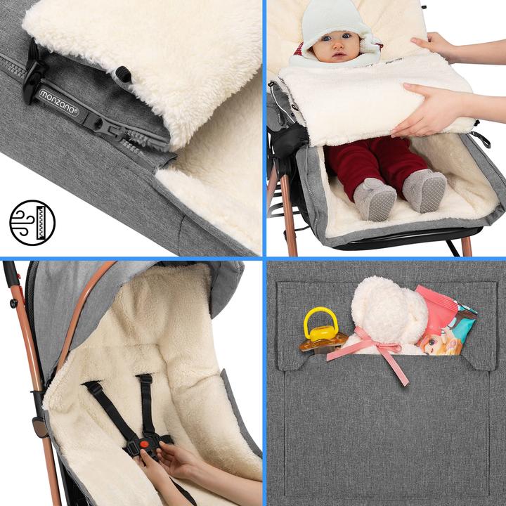 Image du produit Monzana Couvre-pieds pour bébé
