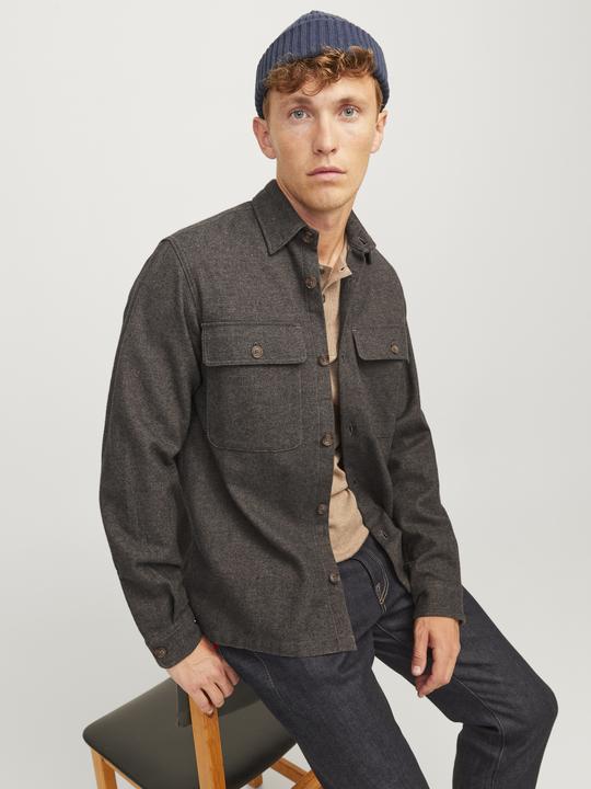 Immagine prodotto Jack & Jones Jprraymond Melange Solid Ls Overshirt Sn (XS)