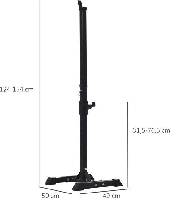 Actual product image Swisshandel24 Hantelständer Langhantelablage Hantelablage Langhantel Kraftt Rack Fitness 150kg