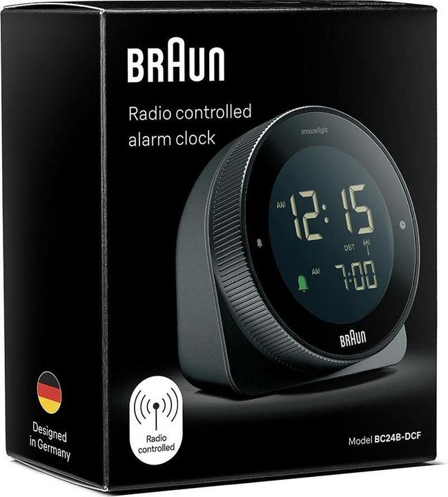 Actual product image Braun Radio-controlled alarm clock